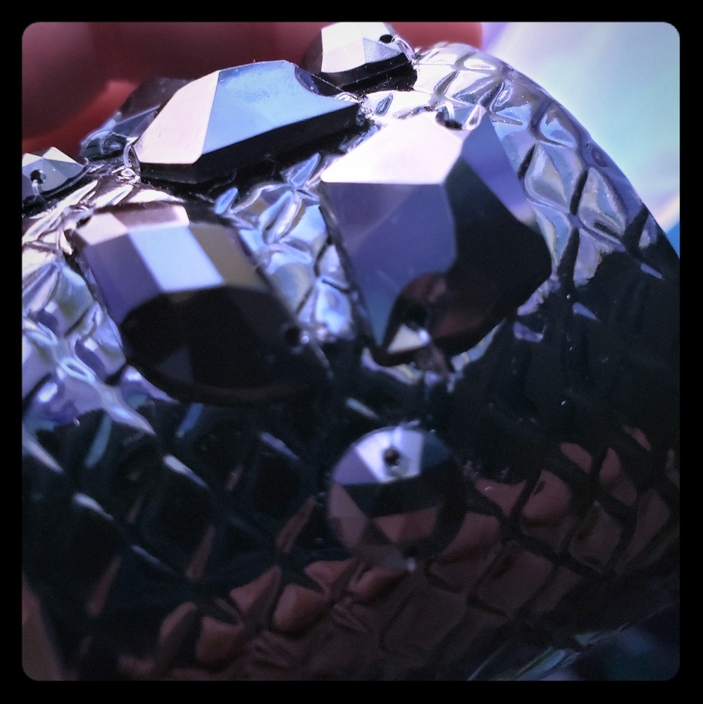 Cuffed Rhinestone Express Bracelet